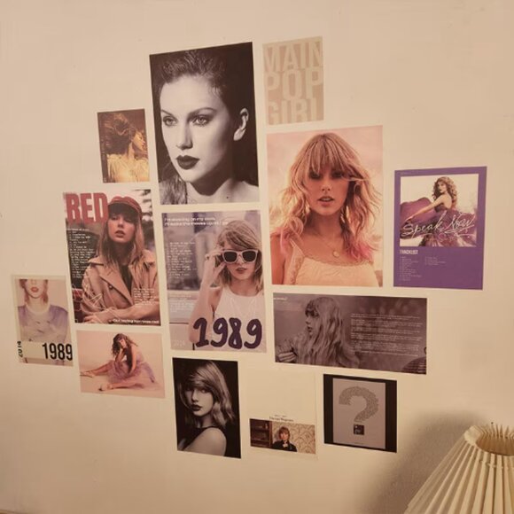 Taylor Poster Vintage Music Album Cover Posters Wall Hanging 13 Pieces - Picture 4 of 5
